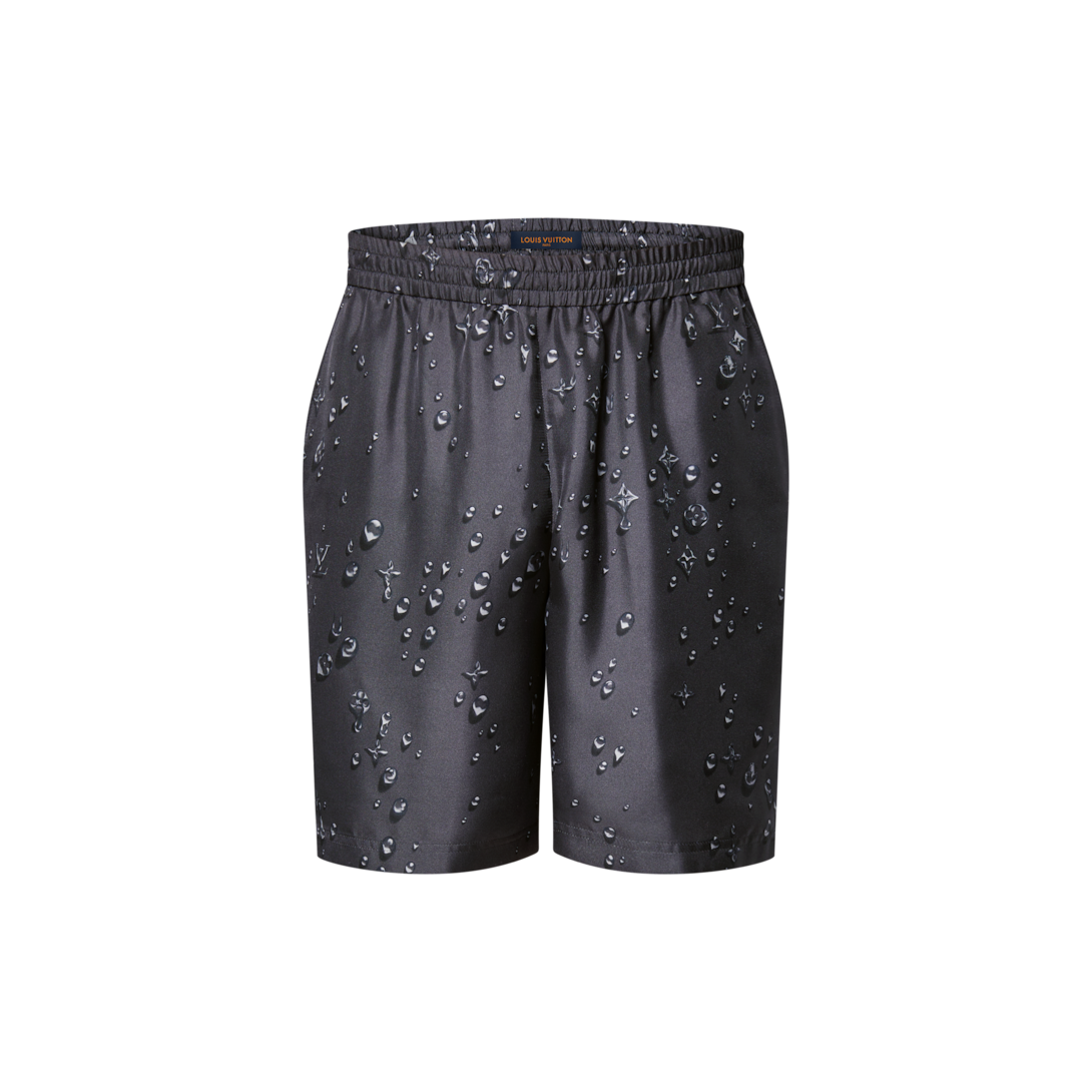 Monogram Silk Shorts - Men - Ready-to-Wear | LOUIS VUITTON ®